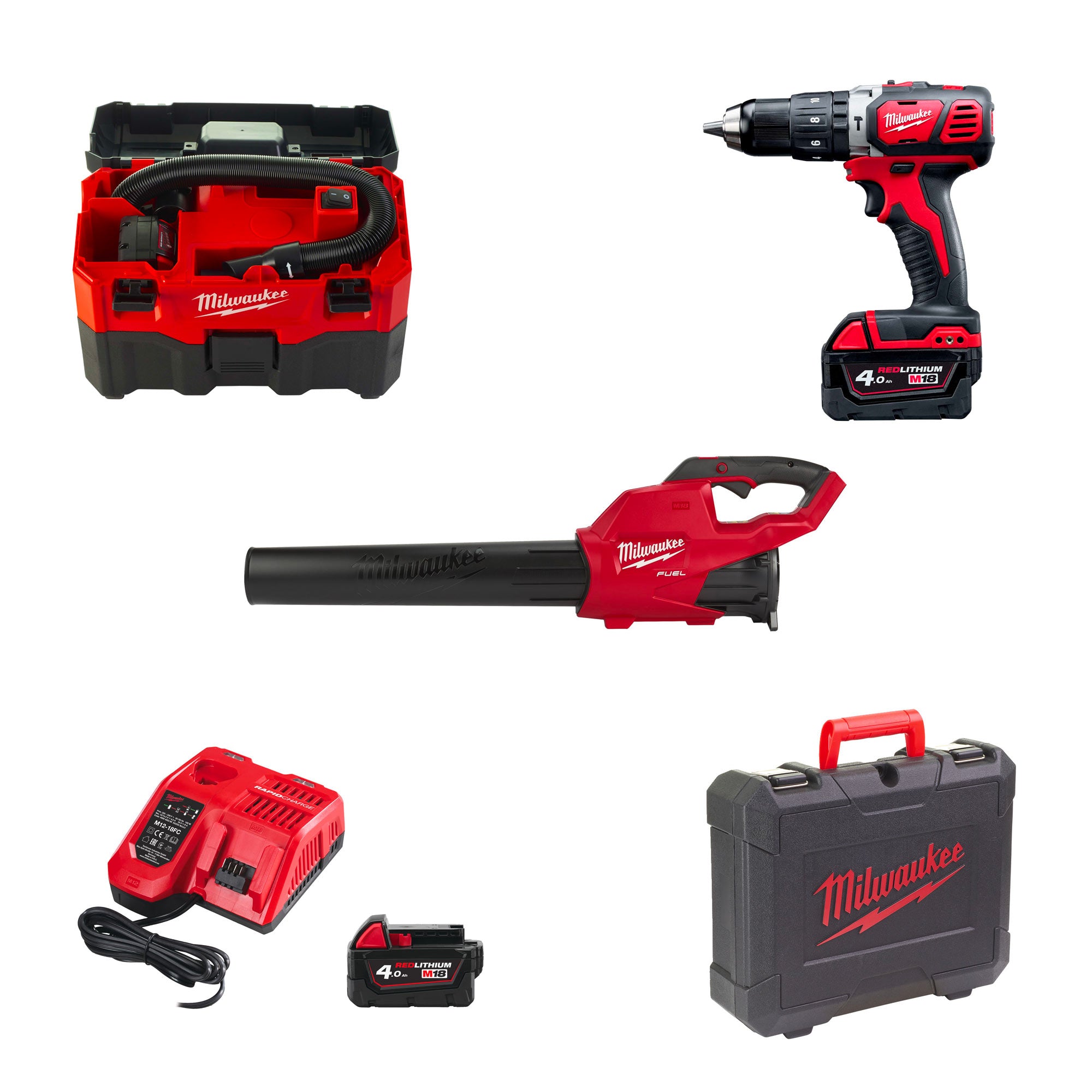 Aspirateur Milwaukee M18 pour solides - liquides