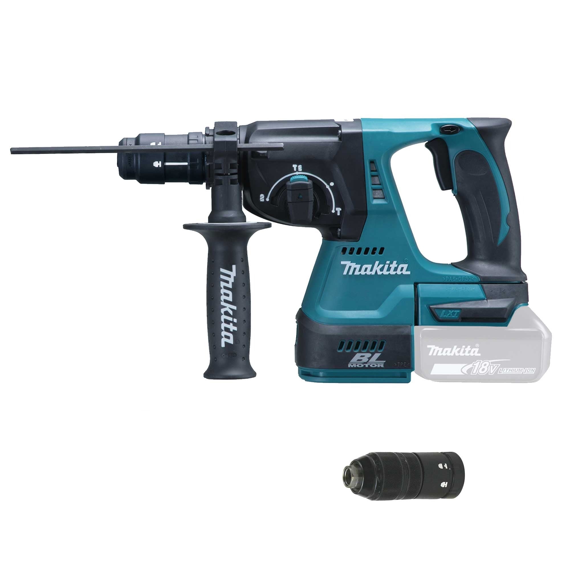 Combo Makita DHP486+DHR243 18V 5Ah