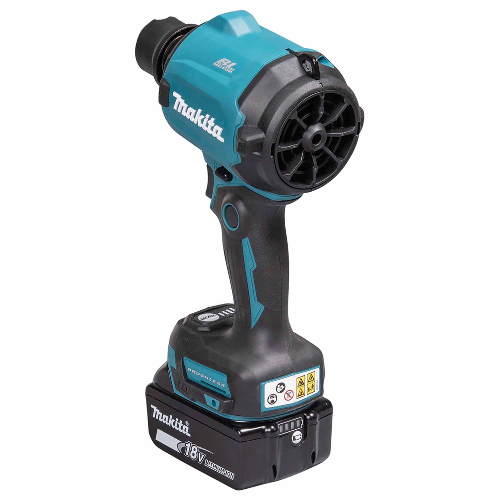 Soffiatore a pistola Makita DAS180RT 18V 5Ah