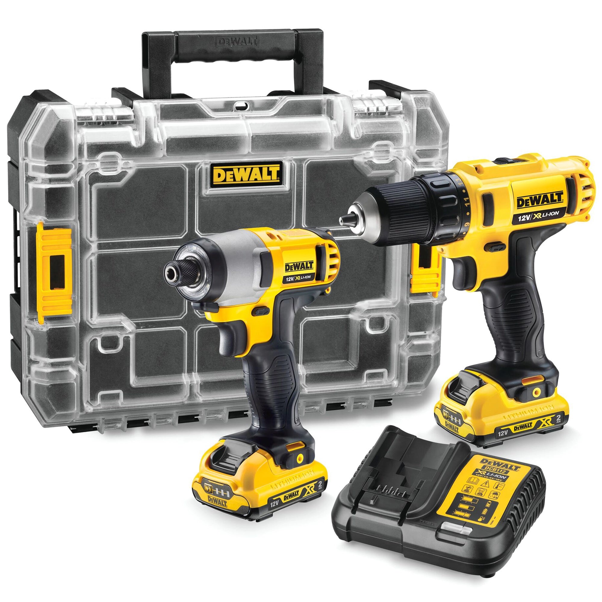 Kit Dewalt DCK211D2T-QW 10.8V 2Ah