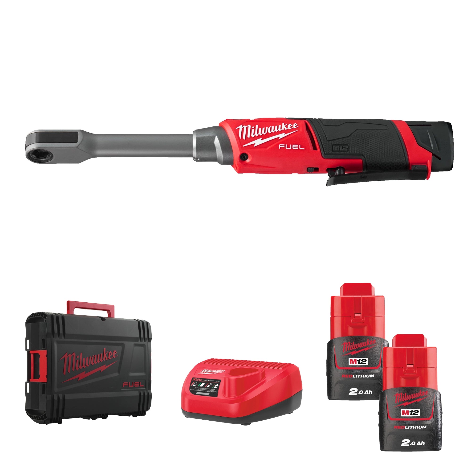 Cricchetto Milwaukee M12 FPTR-202X 12V 2Ah