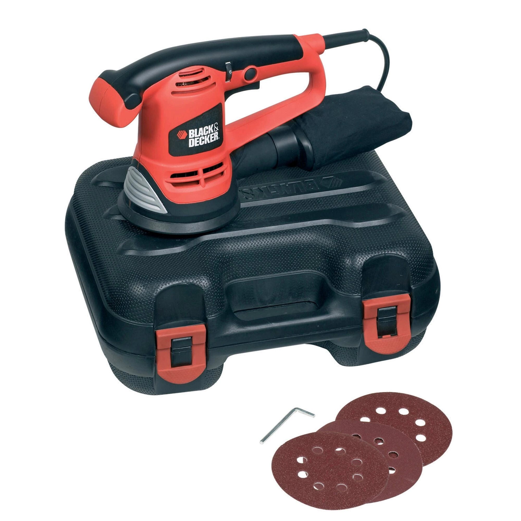 Levigatrice Rotorobitale Black&Decker KA191EK-QS 480W