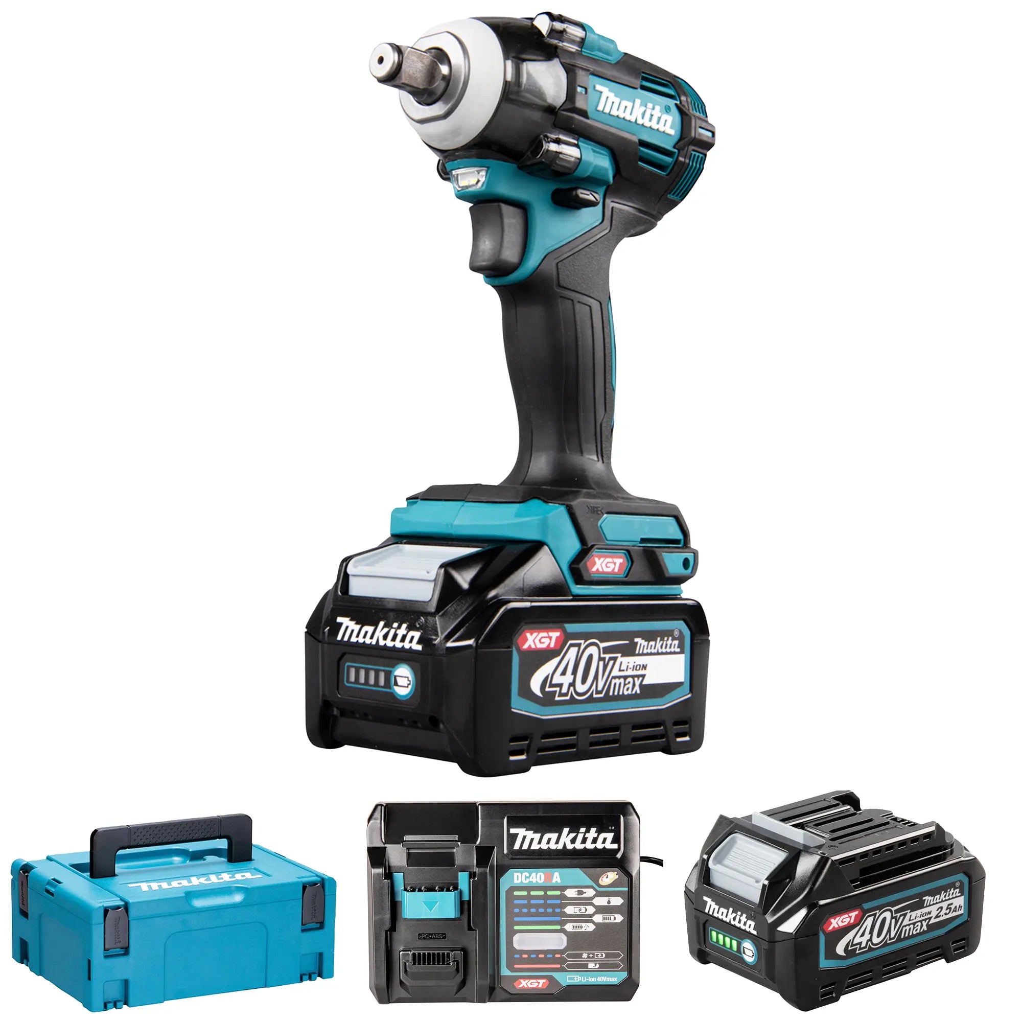 Avvitatore a impulsi Makita TW004GD201 40V 2.5Ah