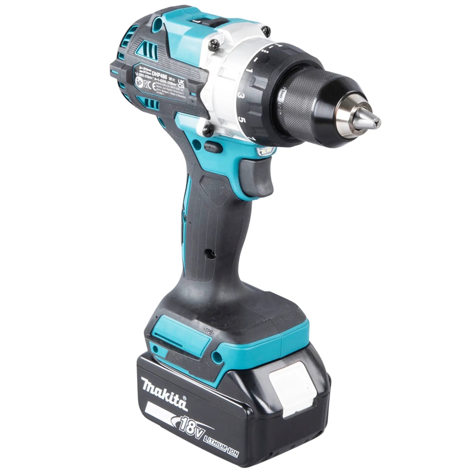 Trapano Avvitatore Makita DHP486RTJ 18V 5Ah