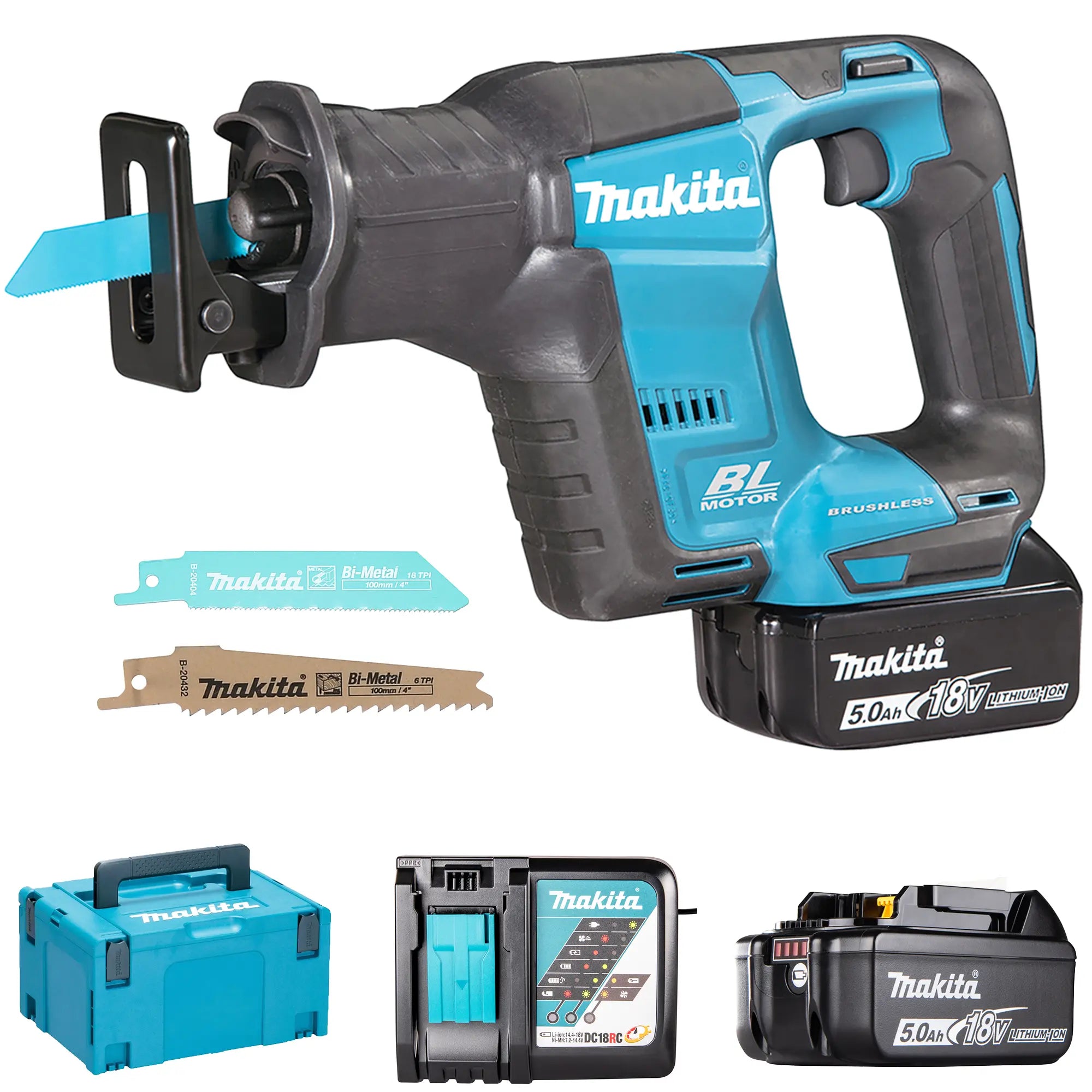 Seghetto Diritto Makita DJR188RTJ 18V 5Ah