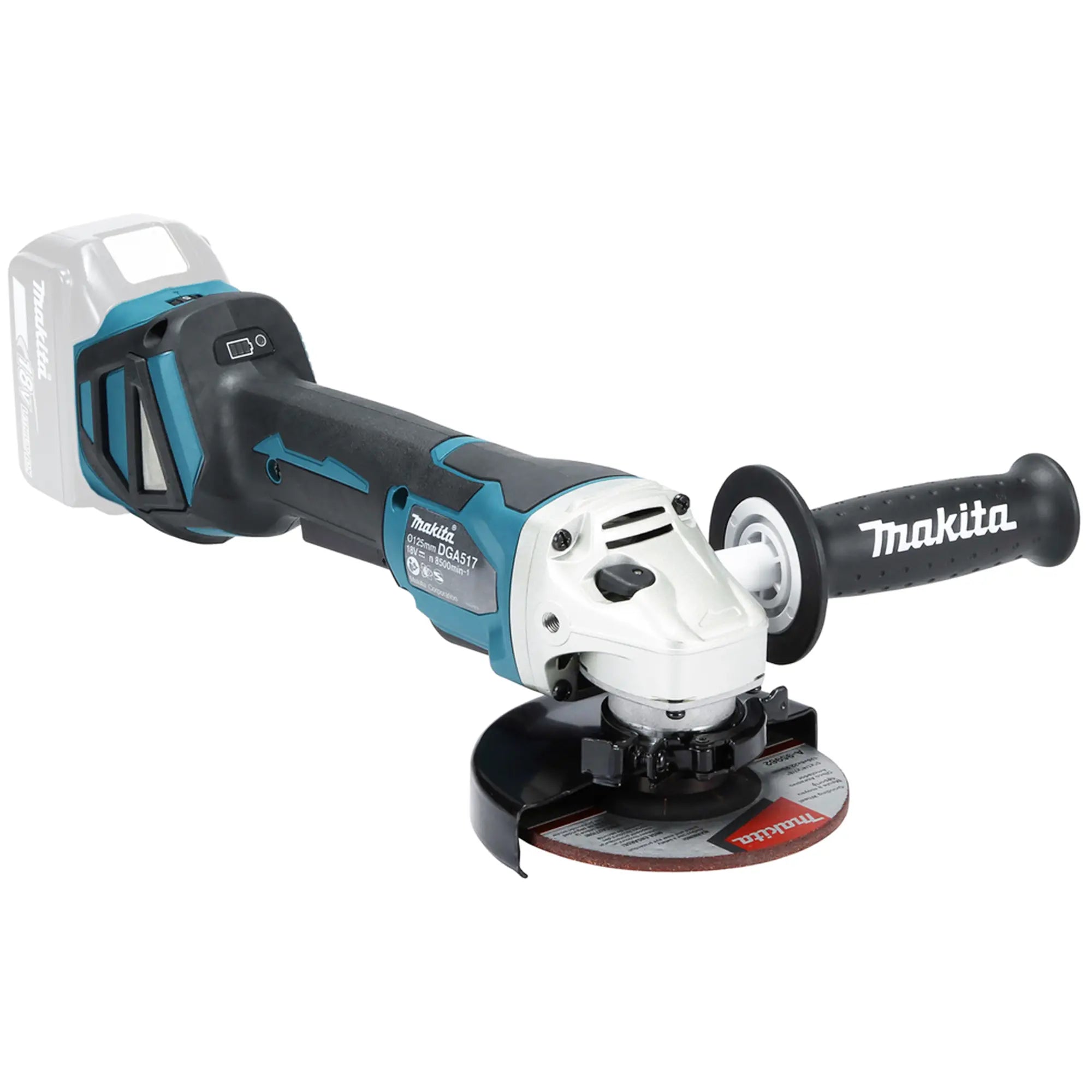 Smerigliatrice Makita DGA517ZJ 18V