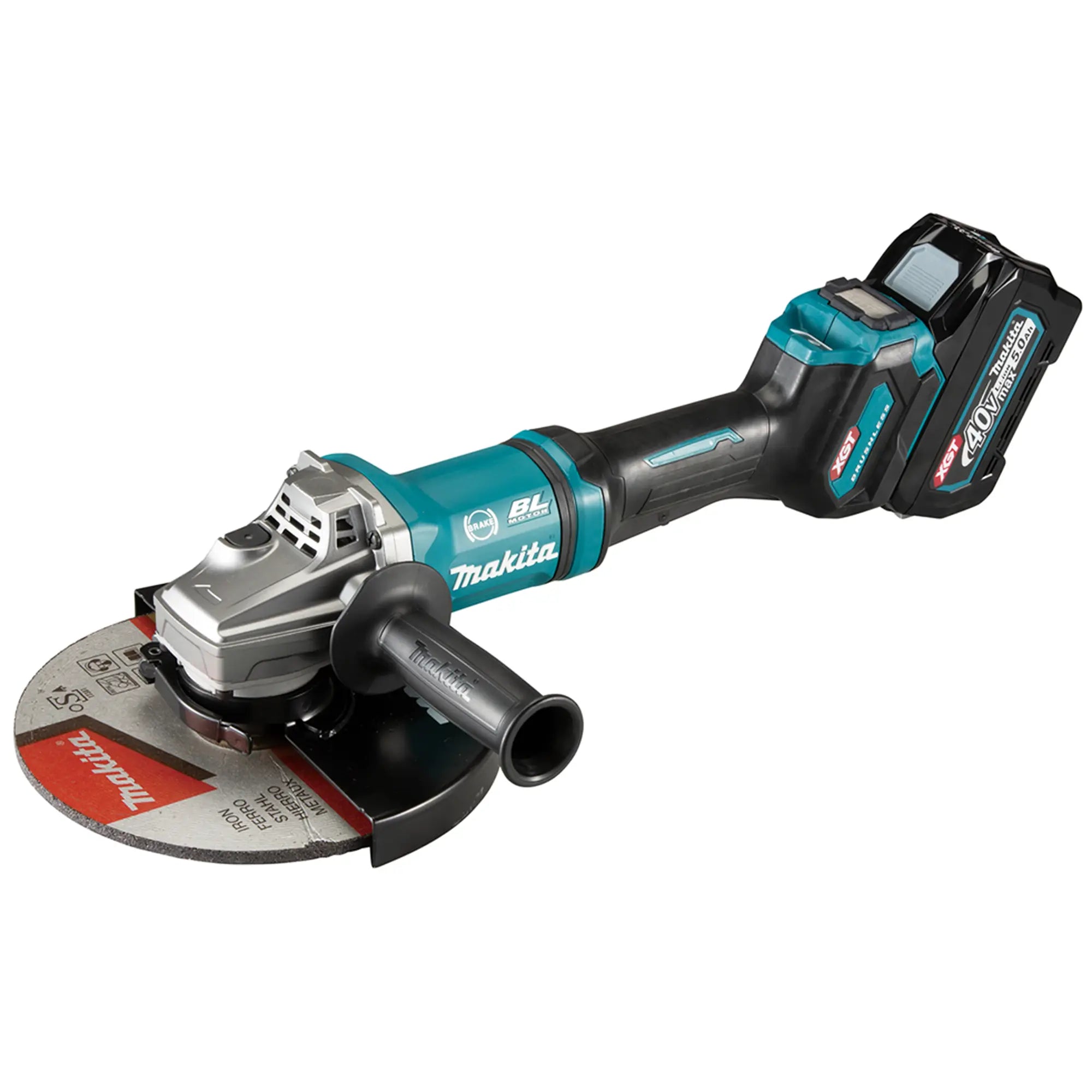 Smerigliatrice angolare Makita GA038GT201 40V 5Ah