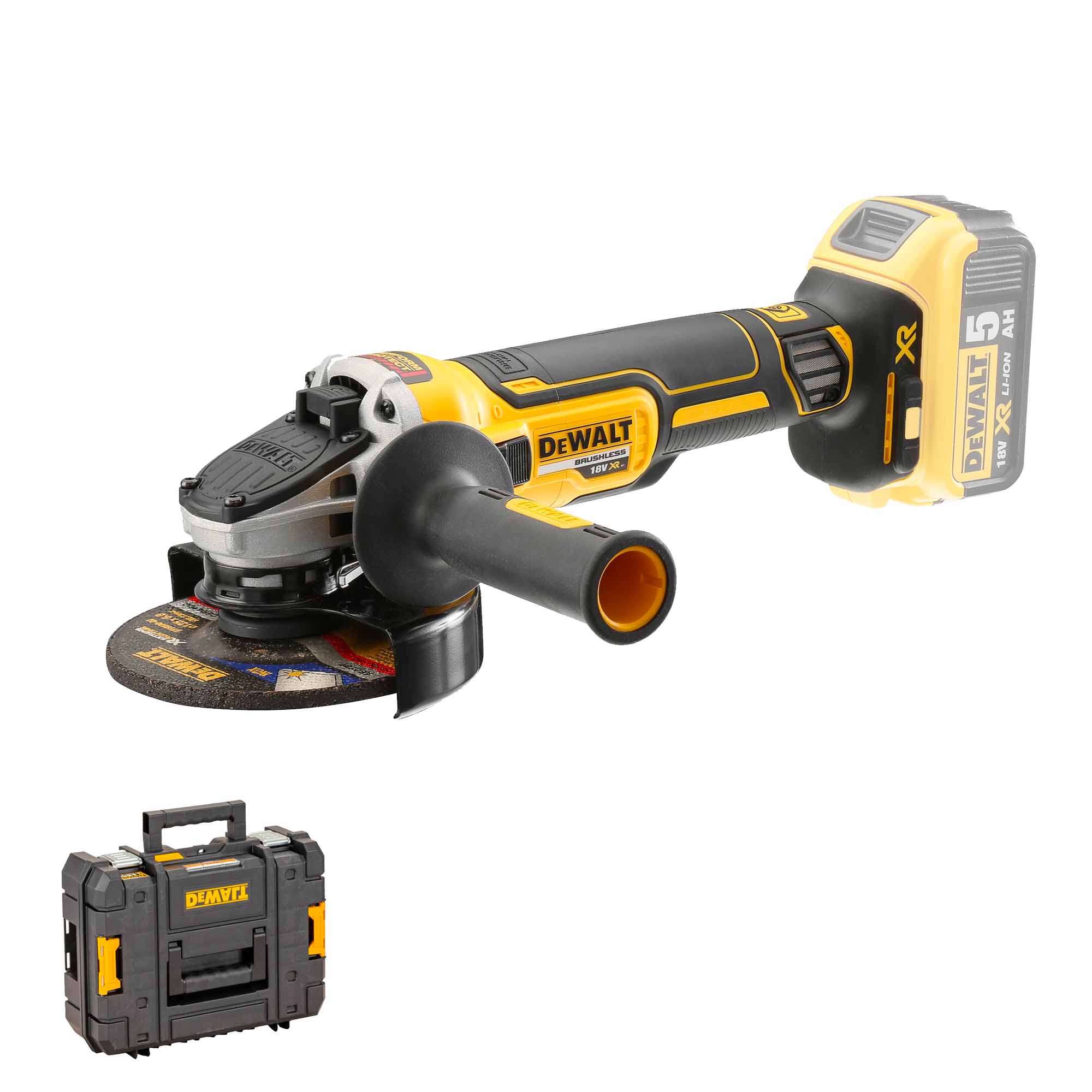 Smerigliatrice Angolare Dewalt DCG405NT-XJ 18V