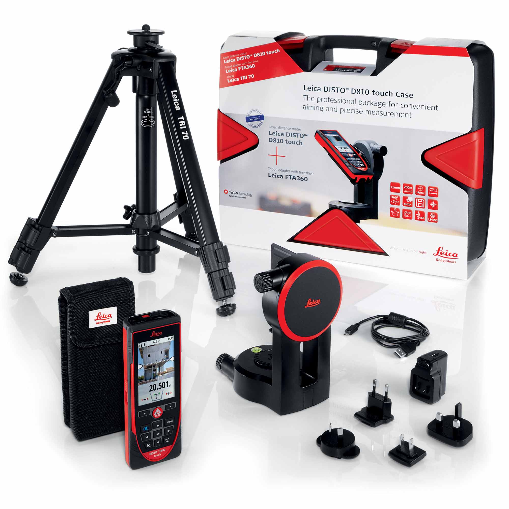 Misuratore Leica DISTO D810 PRO PACK