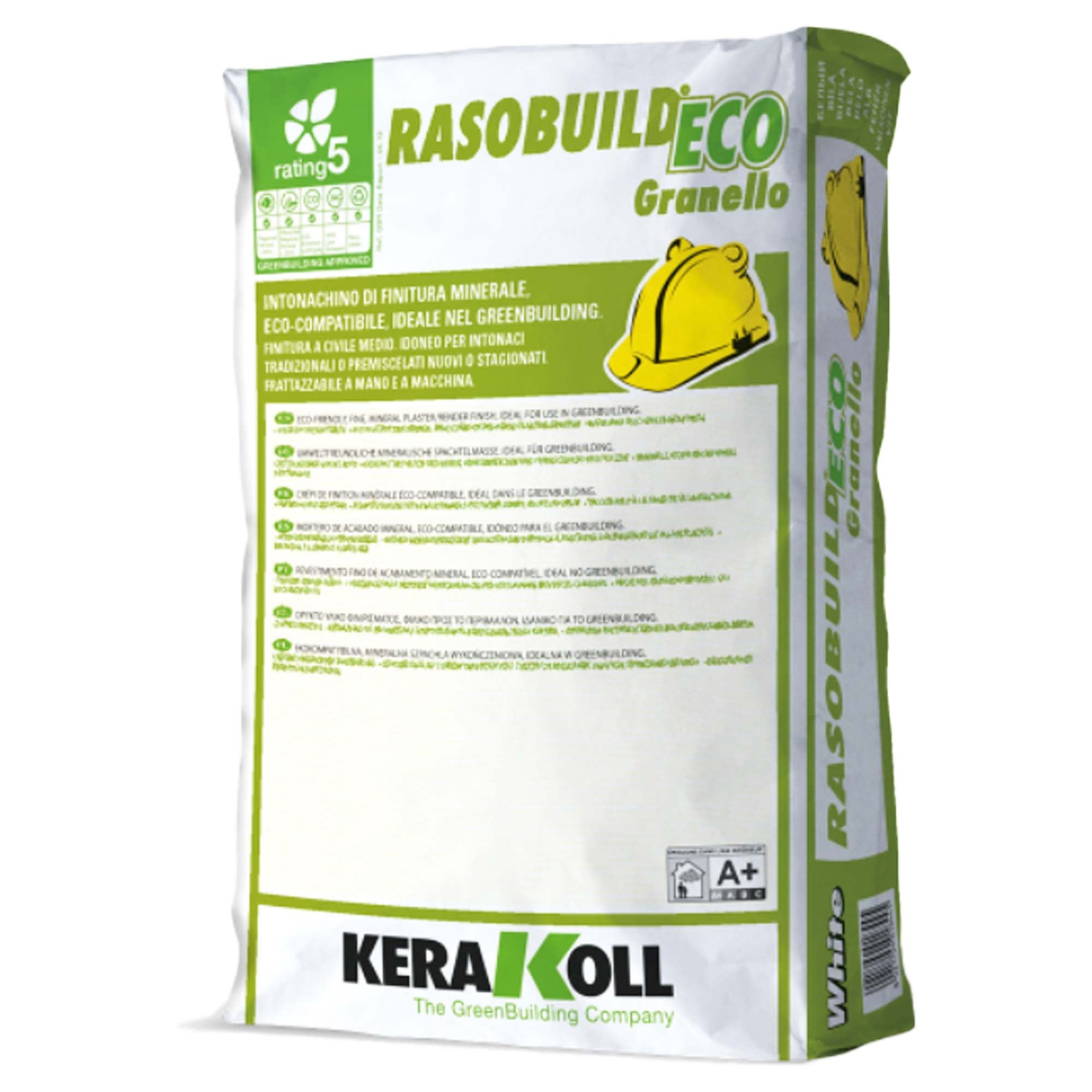 Granello Kerakoll Rasobuild Eco Bianco