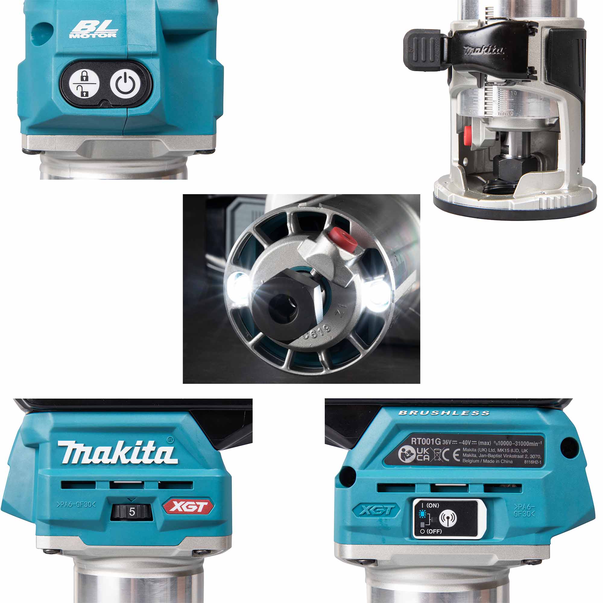 Rifilatore Makita RT001GM205 40V 4Ah